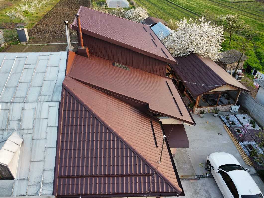 Montaj acoperiș Bilka profesional țiglă metalică Olt - echipă certificată